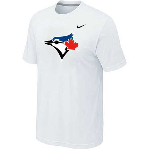 Men's Toronto Blue Jays Fresh Logo White T-Shirt,We sell and wholesale Men's Toronto Blue Jays Fresh Logo White T-Shirt on line form chian!